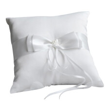 Wedding Ring Pillow European Style 15 X 15cm Ring Bearer Pillow With Flower Decoration Style One