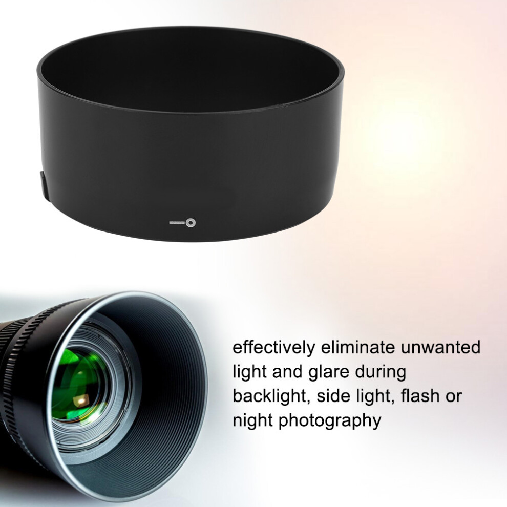 Lens Hood ES-68 ABS Replacement for Canon EF 50/1.8 STM - Lightweight & Durable