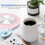 USB Cup Mug Insulation Mat Pink - 55 Multi-Function Desktop Coaster 9