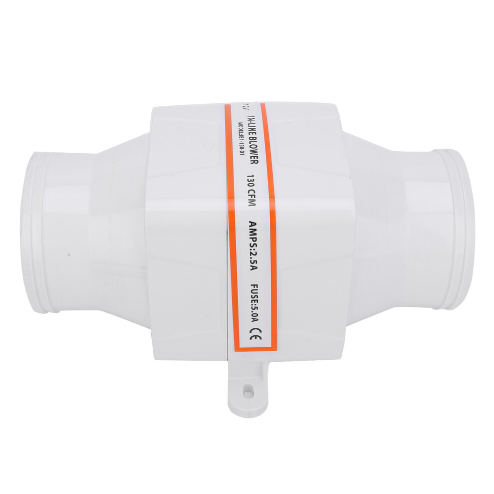 Marine Bilge Air Blower 130Cfm 12V Waterproof Ventilation Fan For Yacht 6941363418658