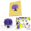Wisteria 3D Hälsokort Blommor 5