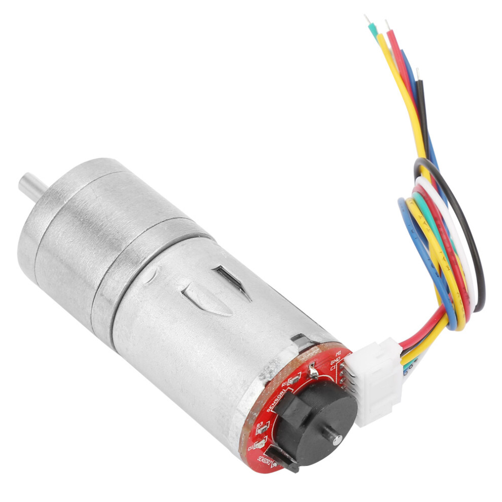 Dc 12V Gear Motor For Diy Robots And Rc Cars 15Rpm Low-Speed Gearbox 8201363417142