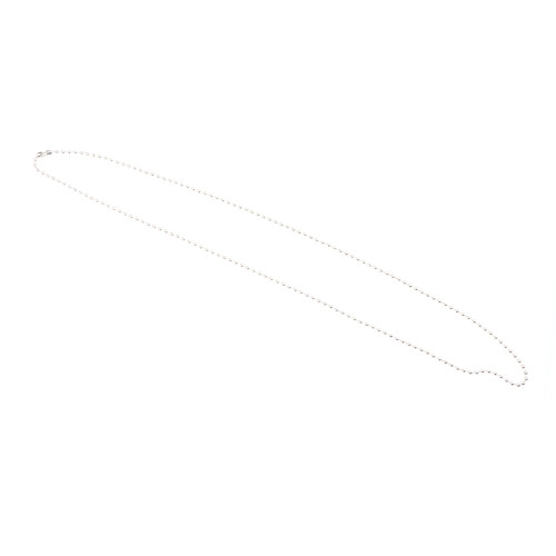 5 Titanstål Kedjor Rostfritt Halsband För (Silver) 2