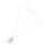 5 Titanstål Kedjor Rostfritt Halsband För (Silver) 4