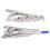 2St Slip För Slips Halsduk, Affärsslipsklämma (Silver) 3