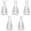1 Set Enkel Transparent Vase Heminredning Aromaterapi 6