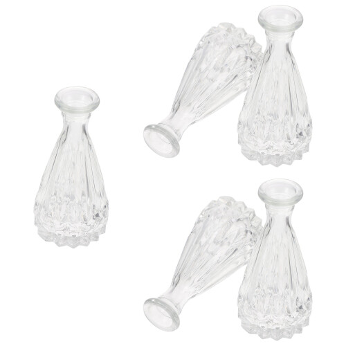 1 Set Enkel Transparent Vase Heminredning Aromaterapi 2