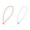 2St Halsband pärlor & Smörgåspapper Anhängare För Barn 6