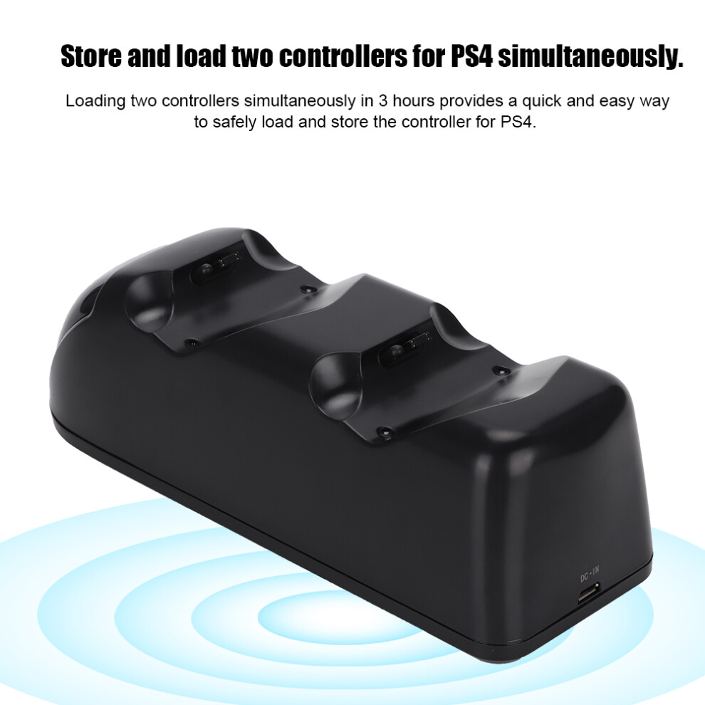 Fast Charging Handle Dock 2-Port Usb 5V With Led For Ps4 & Xbox Controllers 9381363422762