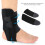 L Size Sports Ankle Protector Breathable Compression Support Brace Pink 7