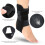 L Size Sports Ankle Protector Breathable Compression Support Brace Pink 5