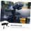 Sensitivity Interview Microphone For Camera Mic Low Frequency Attenuation For Recording Medium Black 4