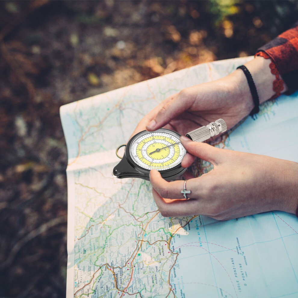 Durable Metal Wheel Map Measurer - Perfect For Camping & Hiking Adventures 9391363424253
