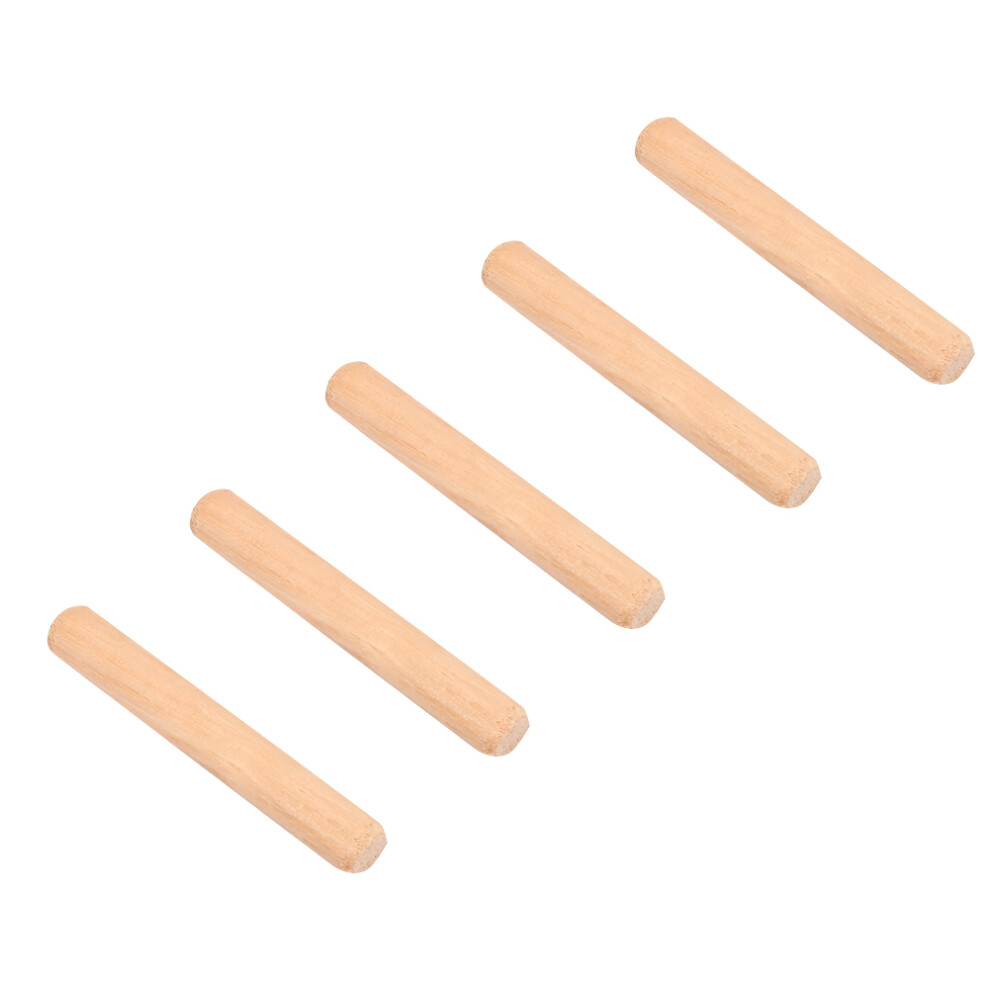 1 Pack Woodworking Round Fluted Wooden Craft Dowel Pins 6 X 40Mm 3371363423889