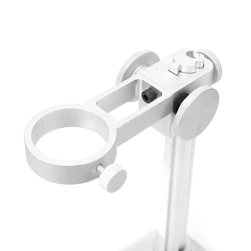 Adjustable Aluminum Microscope Stand Bracket, 190Mm Height White 4971363424443