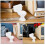 4Pièces Décorations Mini Toilette Blanches Plastiques Pour Gâteau 7