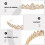 1 St Elegant Legeringskrona För Bröllopskrona 11