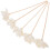 10Pcs Torkade Blommor Rör Ersättningsaroma Diffuserpinnar 8