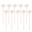 10Pcs Torkade Blommor Rör Ersättningsaroma Diffuserpinnar 10