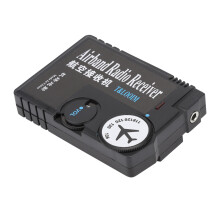118–136 MHz AM-Luftbandempfänger, 2x AAA-Batterien