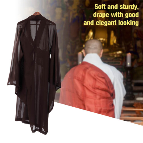 Hanfgarn Zen-Robe 1 Stück Größe 36/42 Meditationsrobe 2