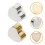 12Pcs Silikon Öronlappar Till Örhängen Diy Ör Studs Backar 5