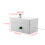 2000 U/min USB-Tonmaschine - 4,5 cm Rad, Silber 9