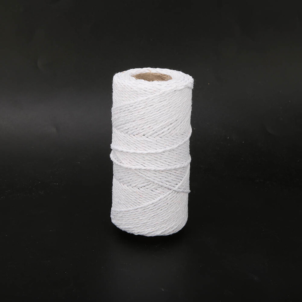 100M White Jute Twine Cord 1-2Mm Diy Craft & Gift Wrapping 9311363426026