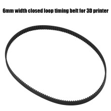 High Quality 300mm GT2 6mm Timing Belt for 3D Printers - Low Noise