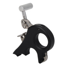 Archery 3-Finger Grip Thumb Caliper Trigger for Compound Bow Black