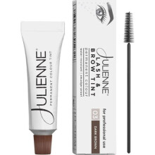 Julienne Eyelash and Eyebrow Tint Dark Brown 15ml