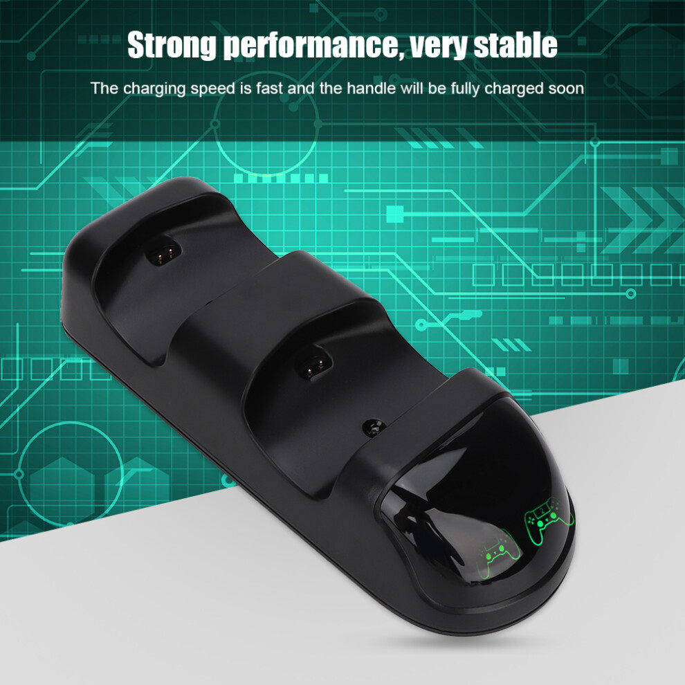 Ps4 Controller Charging Dock, Abs Material, Fast Charge, Compact Design 4401363427835