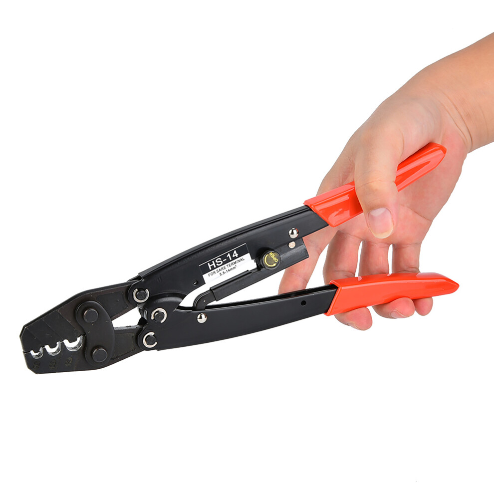 Hs14 Cold Pressed Terminal Crimp Pliers 5.514Mm 176 Awg For Bare Terminals 4911363428157