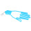 DIY Plastic Golf Gloves Keeper Support Frame Rack Blue 25*11.5cm 8