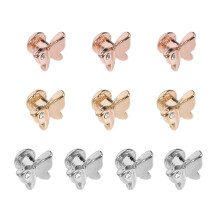 10Pcs Dekorativa Ringar Ögla Charms För Smartklocka Silikonband
