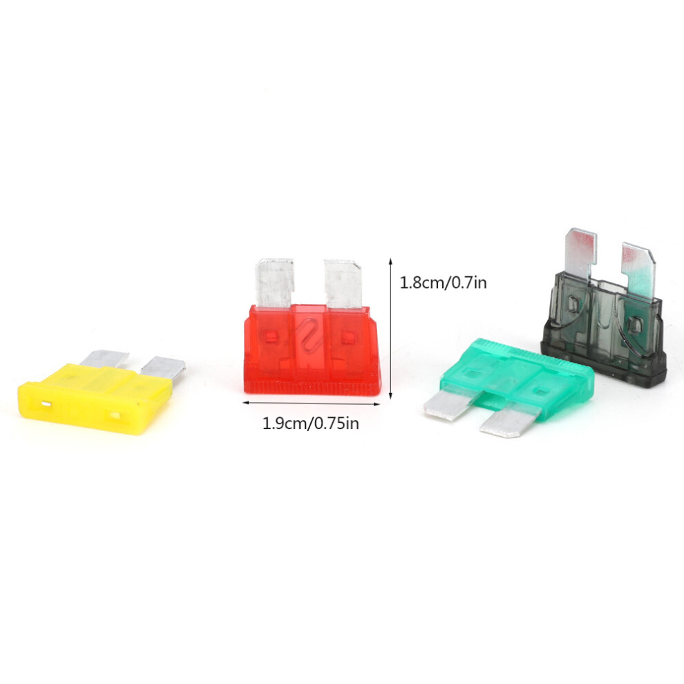 220Pcs Car Fuse Set 2A-35A Quick Blow Medium Small Fuses For Vehicles 6951363428908