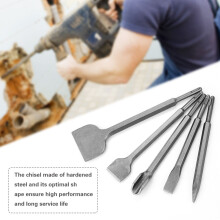 5pcs SDS Plus Chisel Set – For Electric Rotary Hammer Use UK
