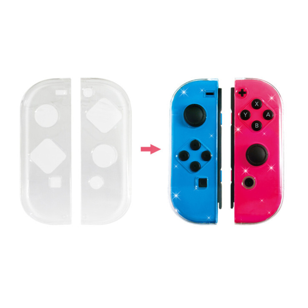 Slim Clear Protective Shell For Switch Gamepad - Ultra Thin Transparent Cover 4911363431751