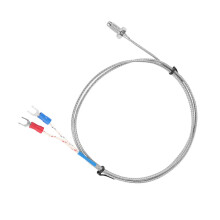 Thermoelement-Temperatursensor-Draht M6-Schraube Feingewinde 0–400 C 3 m