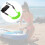 Compact TPU Ankle Leash with Neoprene Comfort for Surfboards 8