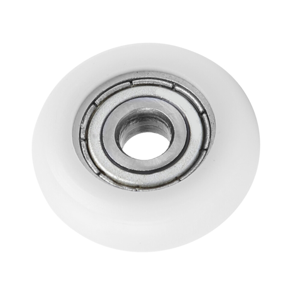 10Pcs Nylon Plastic Pulley Rollers 5X23x7mm For Sliding Glass Doors 8451363431956