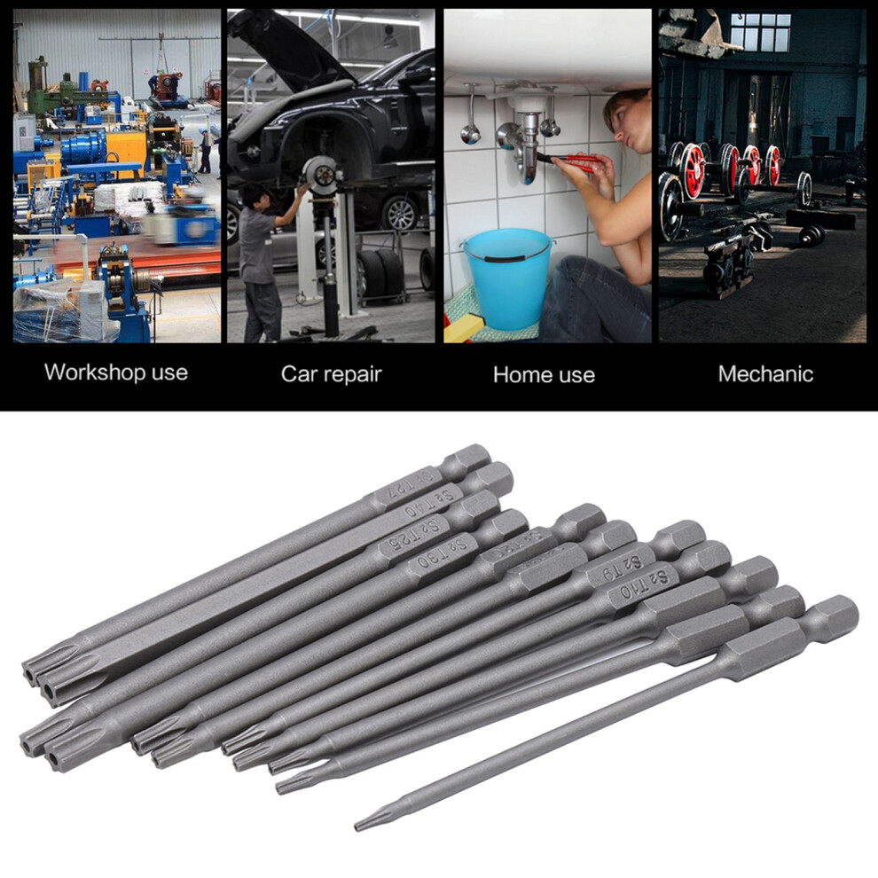 Chrome Vanadium Steel 75Mm Screwdriver Bits Set Hollow Pentalobe 11Pcs 8471363433019