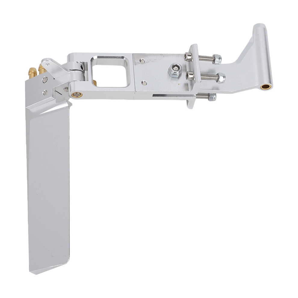 110mm Aluminum Water Absorbing Rudder for RC Jet Boat, Silver-image-OPC-PN6HS8R-NEW