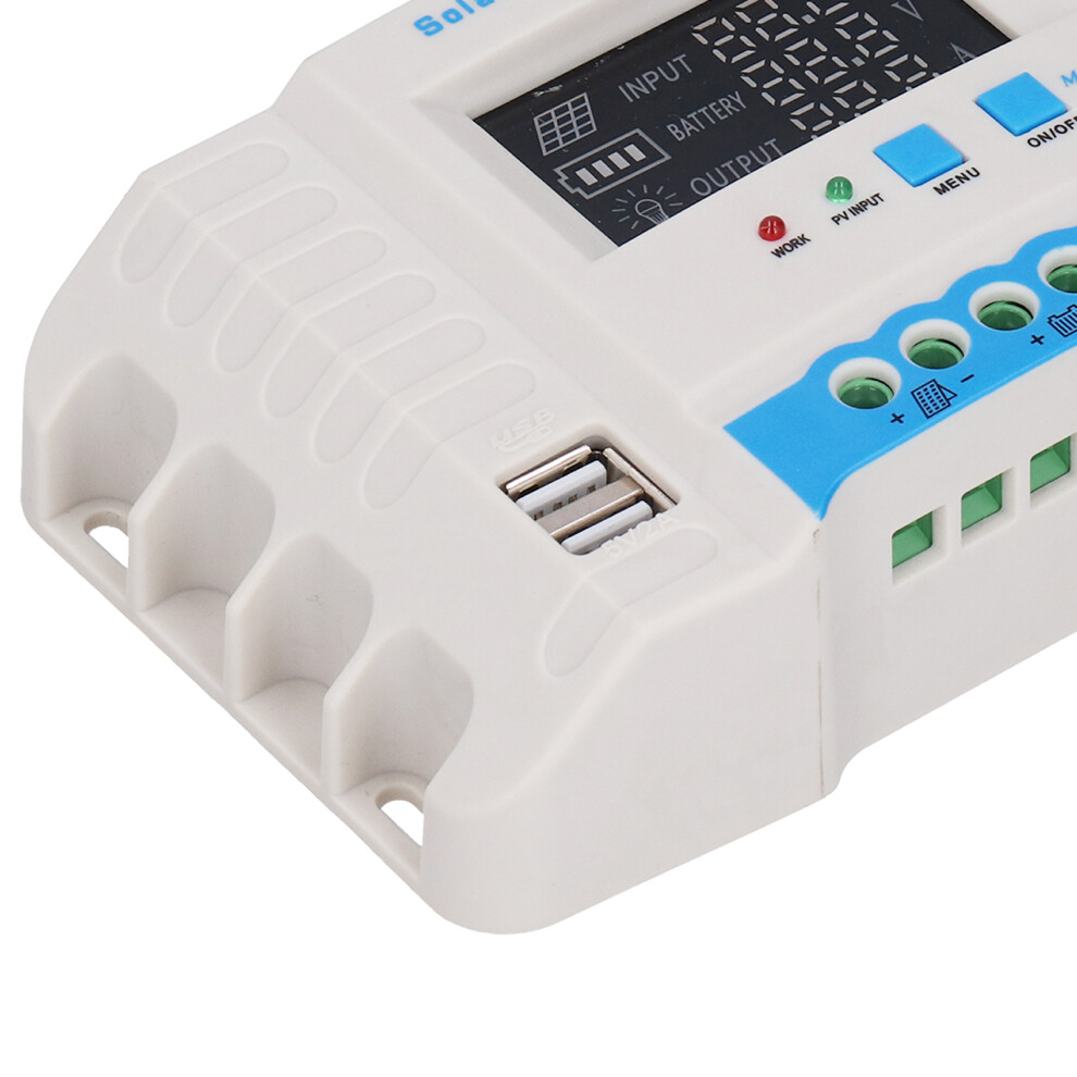 Solar Charge Controller 10A Pwm Abs Lcd Mg2430z For 12V/24V Systems 9491363433863