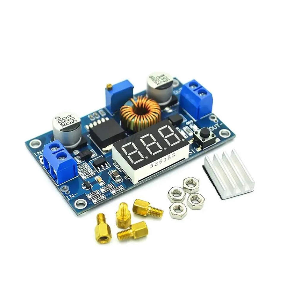 5A Constant Voltage Constant Current Dcdc Buck Module With Voltage And Current Display Lithium Battery Charging 9105992312856