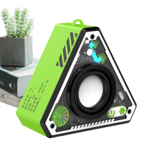 Small Portable Speaker Wireless Subwoofer Audio Amplifier Boombox Rechargeable Green For Pool Patio Classroom Event