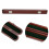 Rotes Sandelholzstab-Box 45,5  4  3,8 cm Commander 7