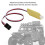 CH3 Control Winch Line Panel Yellow Replacement for 1/10 RC Crawler 11