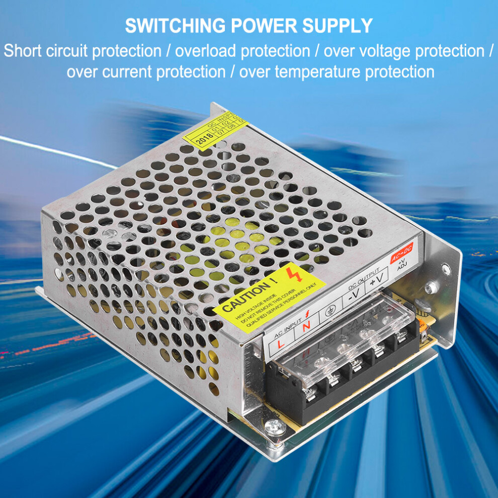 12V 6.5A 80W Aluminum Switching Power Supply Driver Transformer 9451363436219
