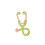 1 St Mini Stetoskop Brosch Småläkare Spänne 6